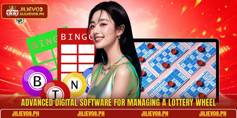 Advanced digital software for managing a lottery wheel