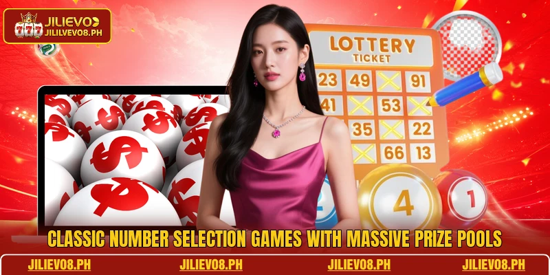 Classic number selection games with massive prize pools