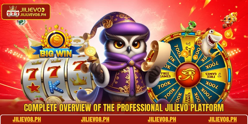 Complete overview of the professional JILIEVO platform