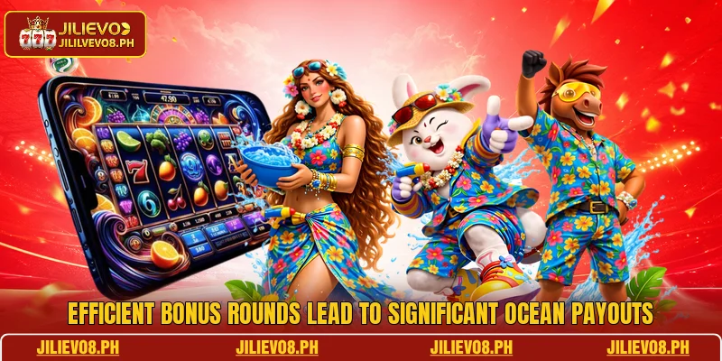 Efficient bonus rounds lead to significant ocean payouts