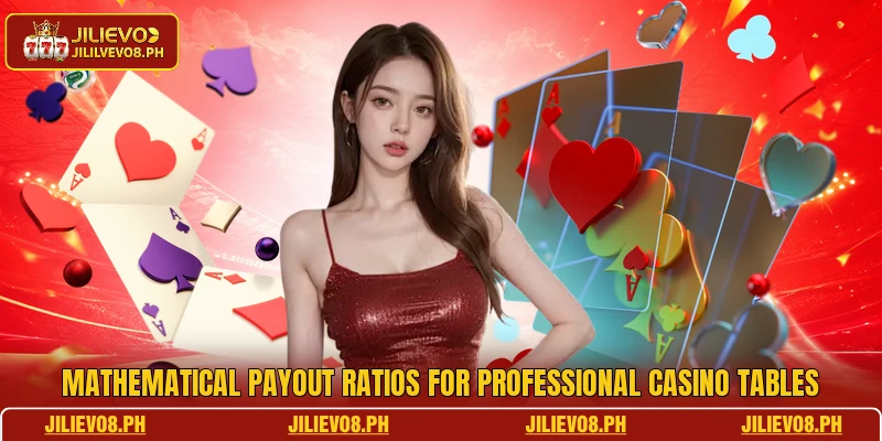 Mathematical payout ratios for professional casino tables