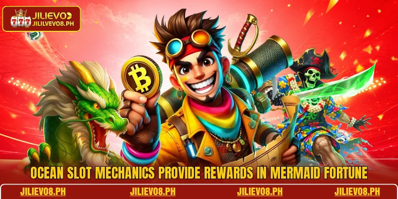 Ocean slot mechanics provide rewards in Mermaid Fortune