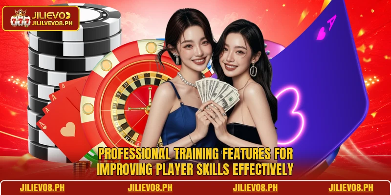 Professional training features for improving player skills effectively