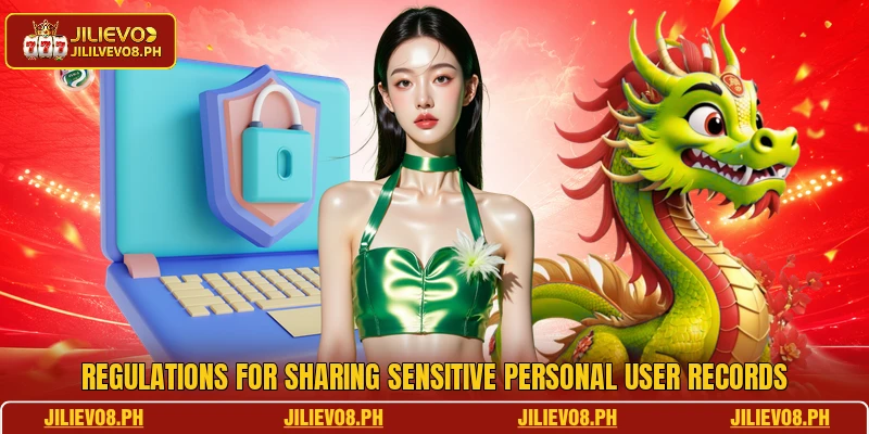 Regulations for sharing sensitive personal user records