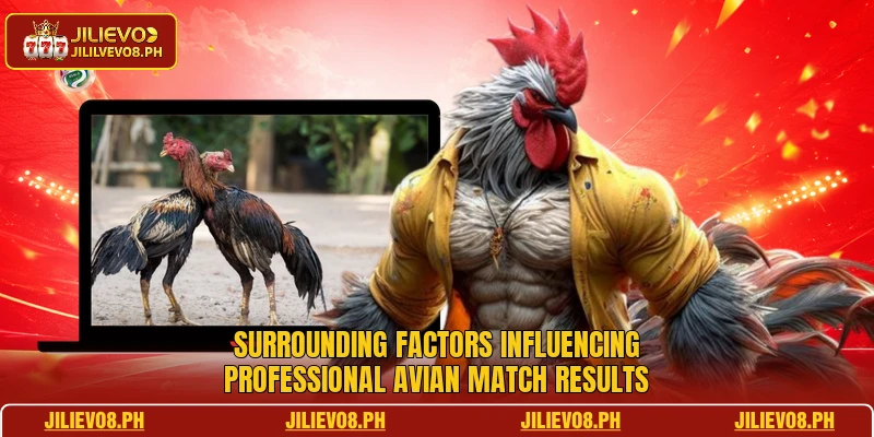 Surrounding factors influencing professional avian match results