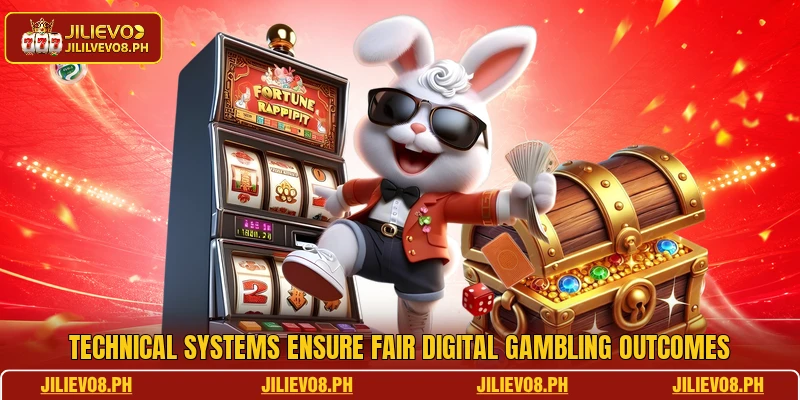 Technical systems ensure fair digital gambling outcomes