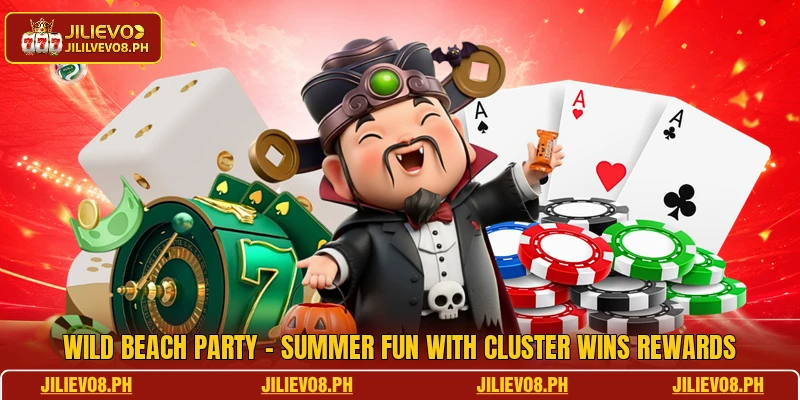 Wild Beach Party - Summer Fun With Cluster Wins Rewards